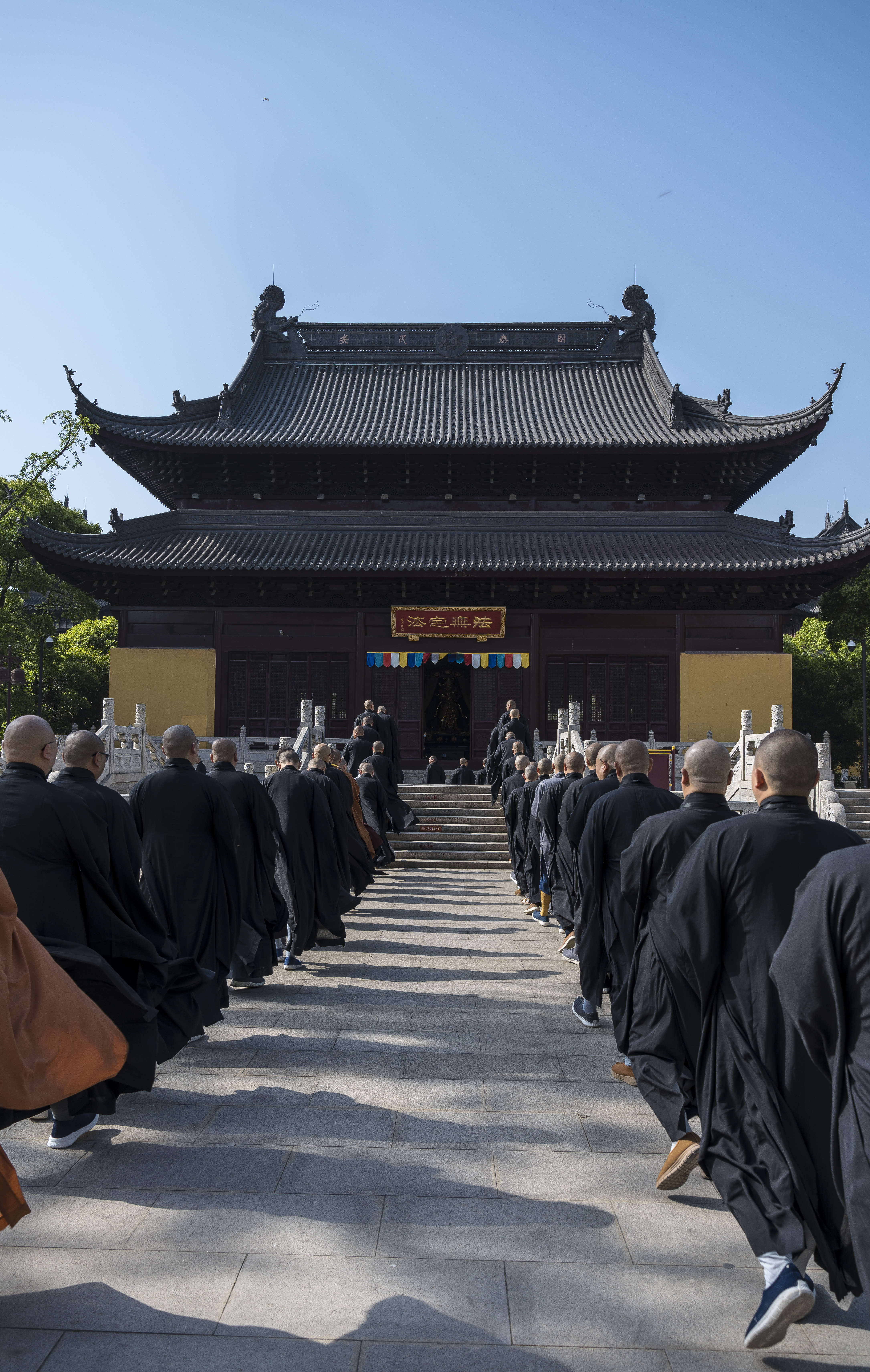 修持净戒｜苏州重元寺三坛大戒举行封堂洒净仪式