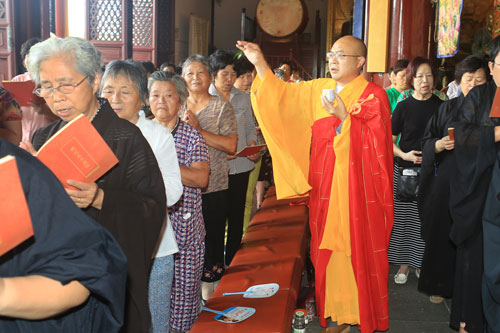 苏州重元寺举行盂兰盆奉供、地藏孝亲法会