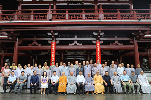 江苏佛学院寒山学院举行首届研究生开题报告会