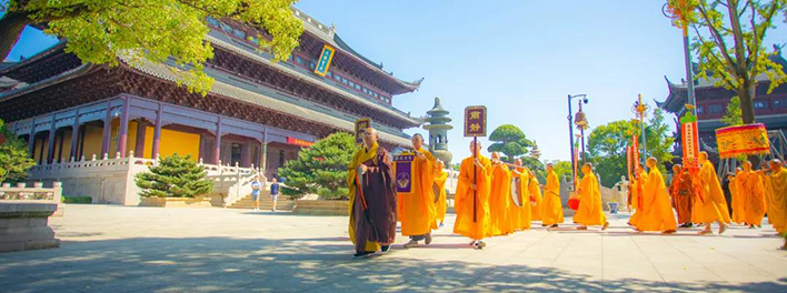 重元水陆法会第三日丨内坛结界发符悬幡，恭迎圣众降临坛场